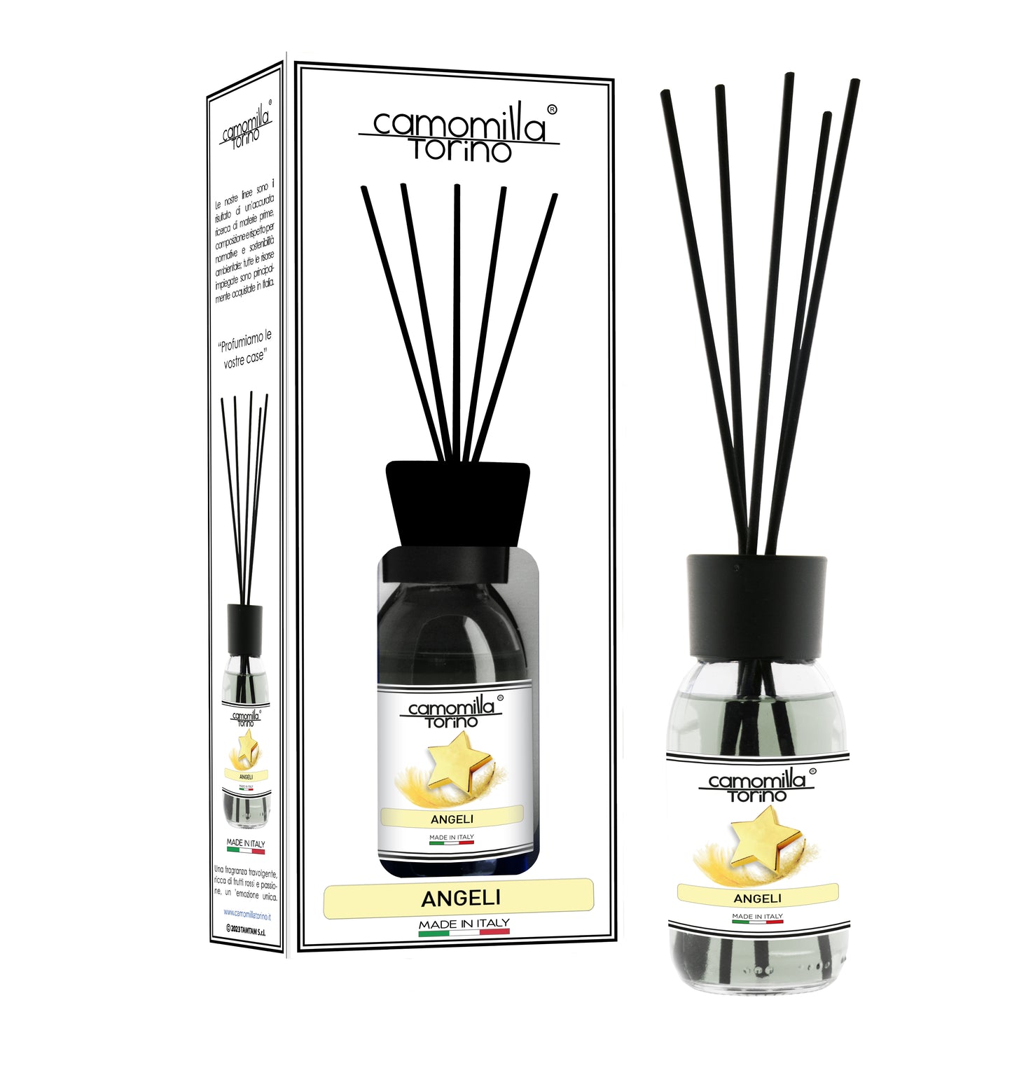 Diffusore per ambienti 125ml. Linea White Angeli
