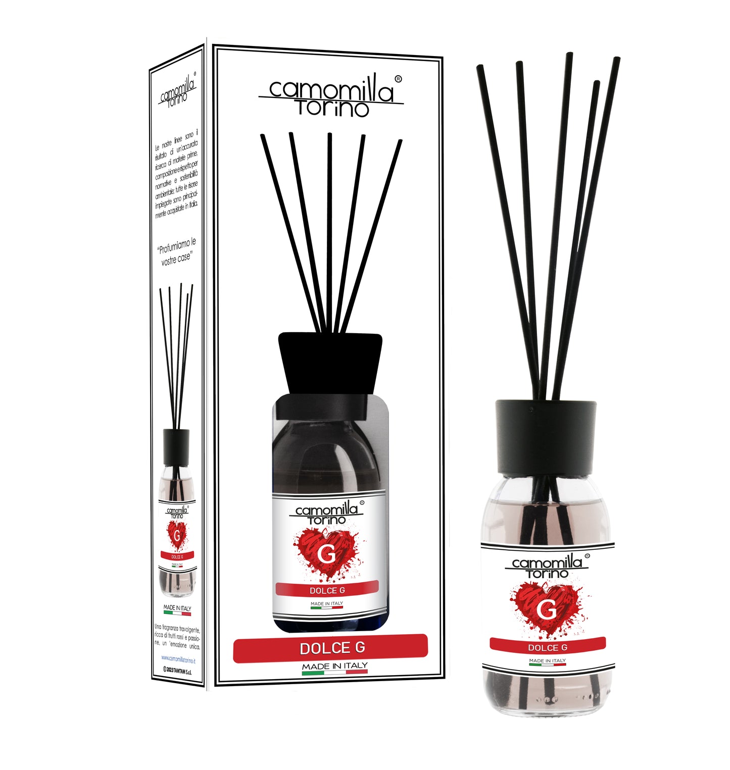 Diffusore per ambienti 125ml. Linea White Dolce G.