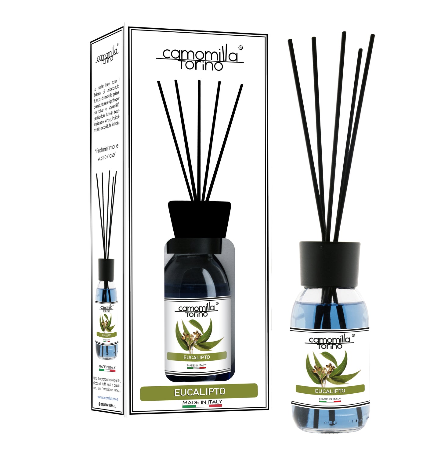 Diffusore per ambienti 125ml. Linea White Eucalipto