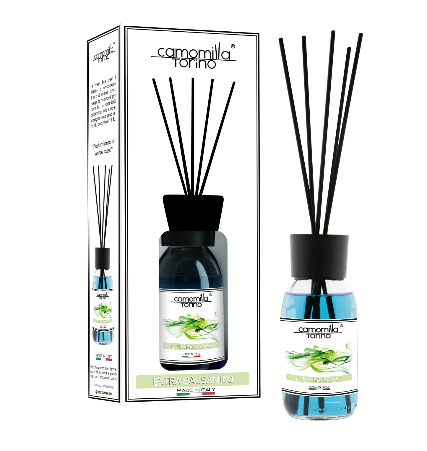 Diffusore per ambienti 125ml. Linea White Extra balsamico