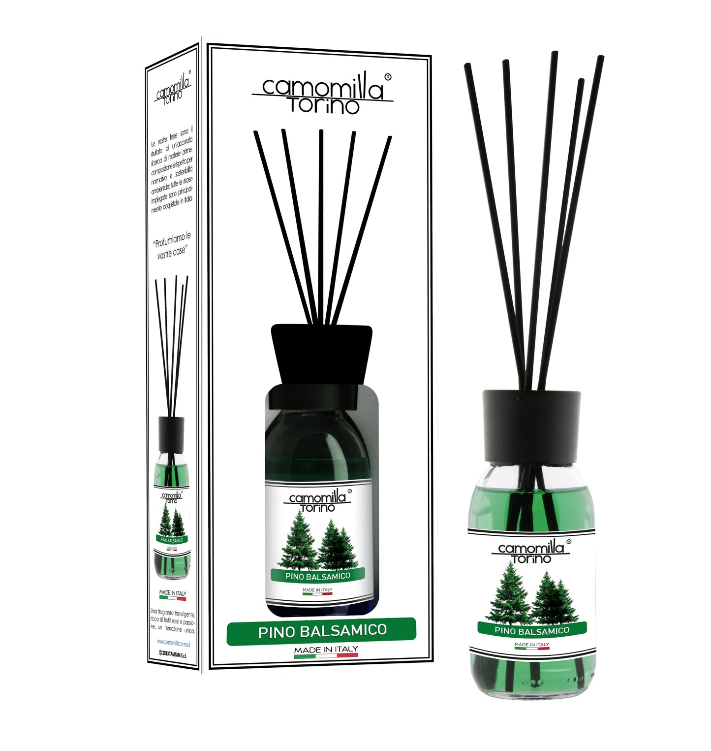 Diffusore per ambienti 125ml. Linea White Pino