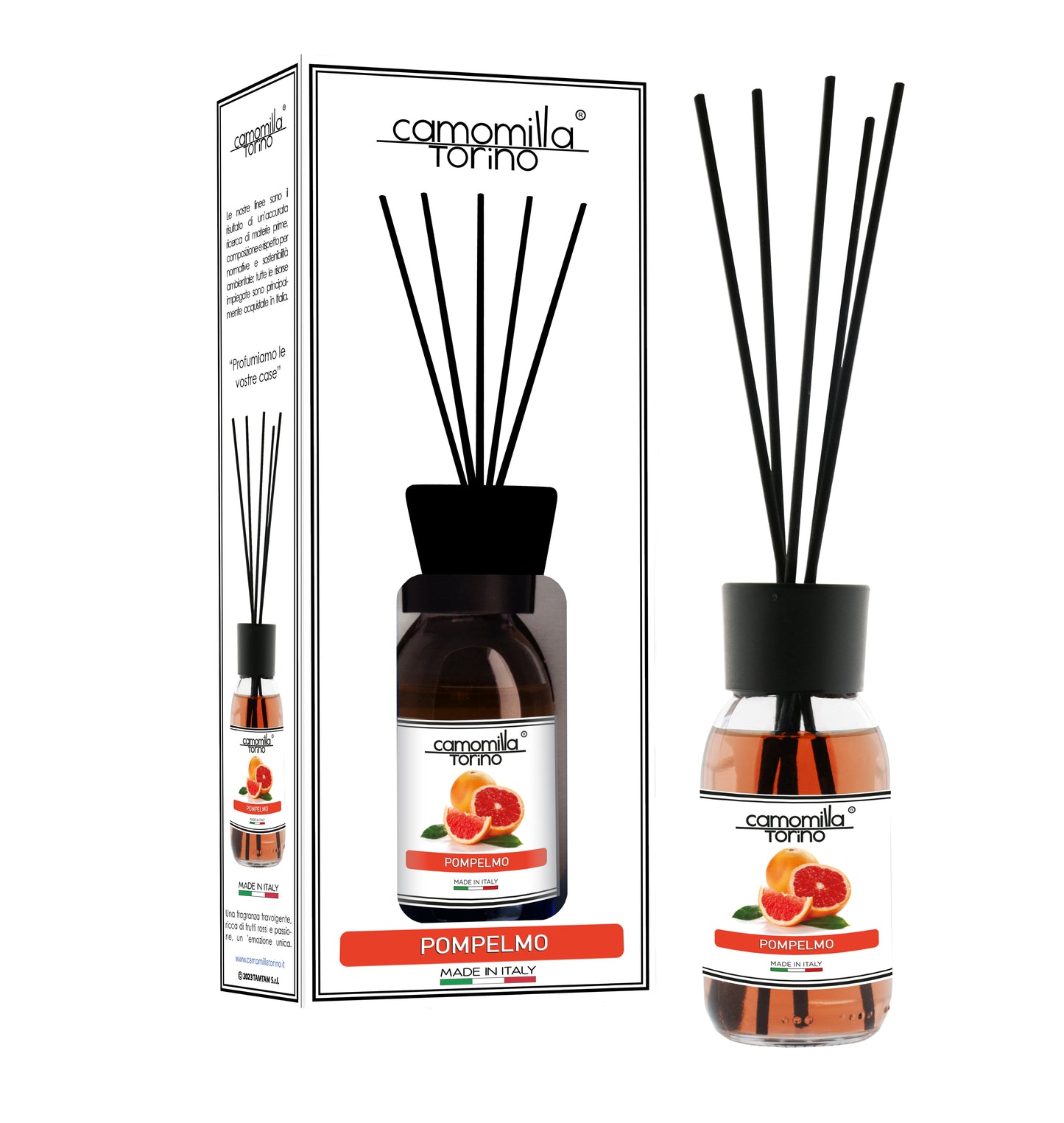 Diffusore per ambienti 125ml. Linea White Pompelmo