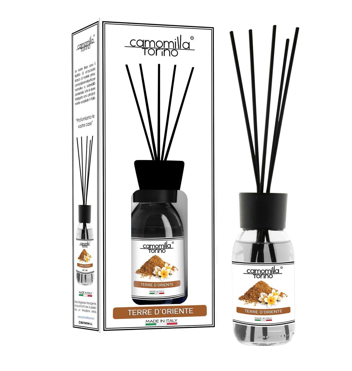 Diffusore per ambienti 125ml. Linea White Terre d'Oriente