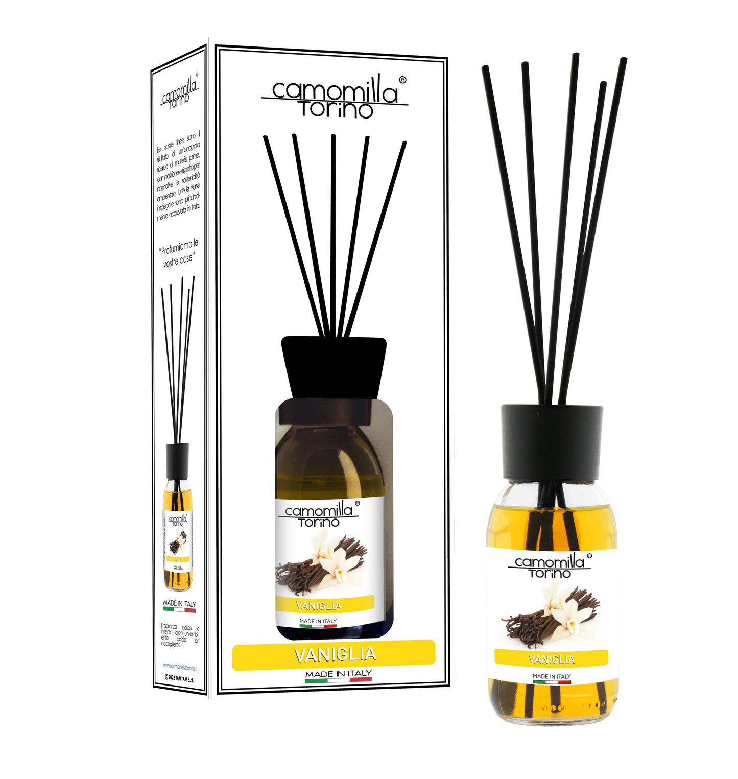Diffusore per ambienti 125ml. Linea White Vaniglia