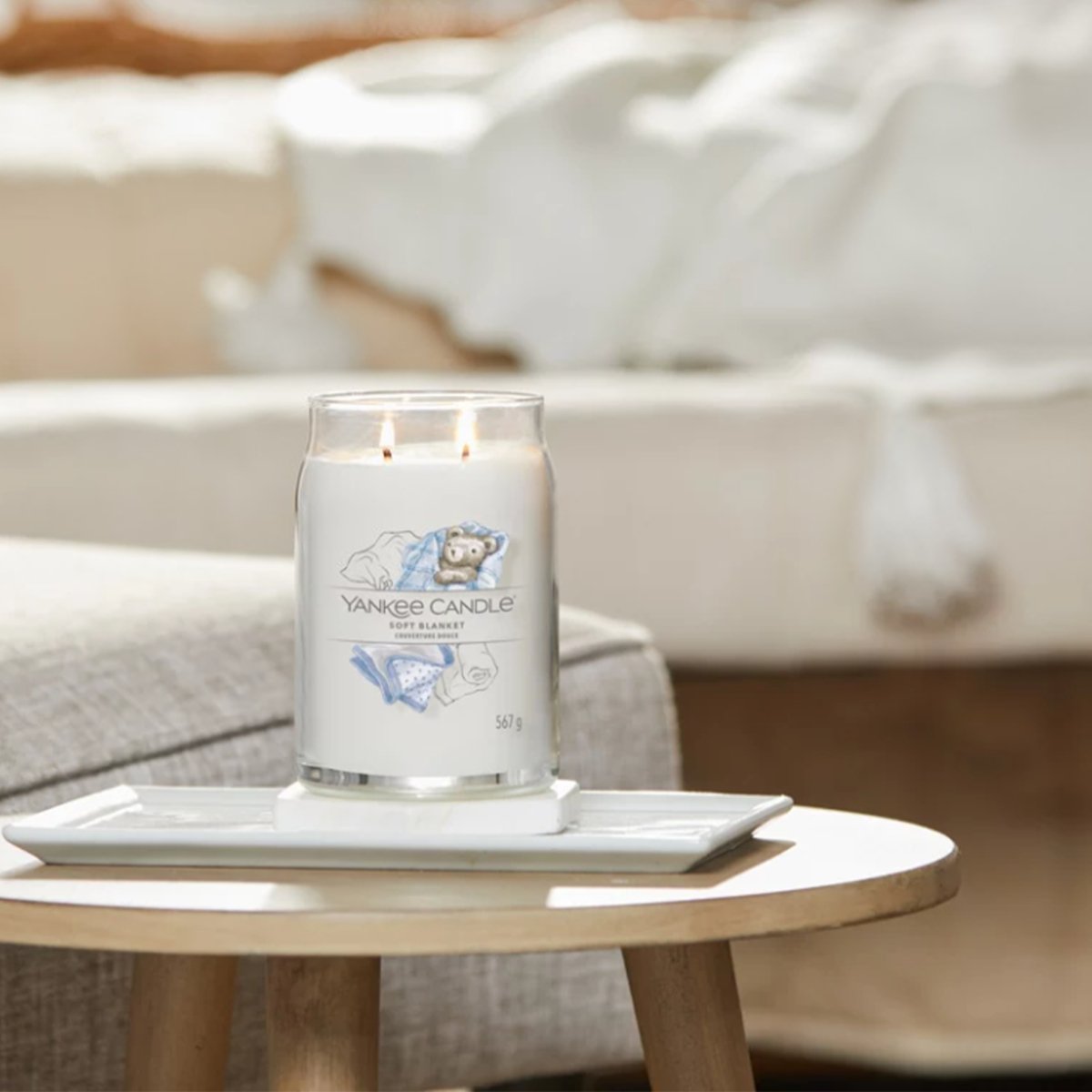 Candela Signature Grande "Soft Blanket" Yankee Candle - Kōdō.boutique