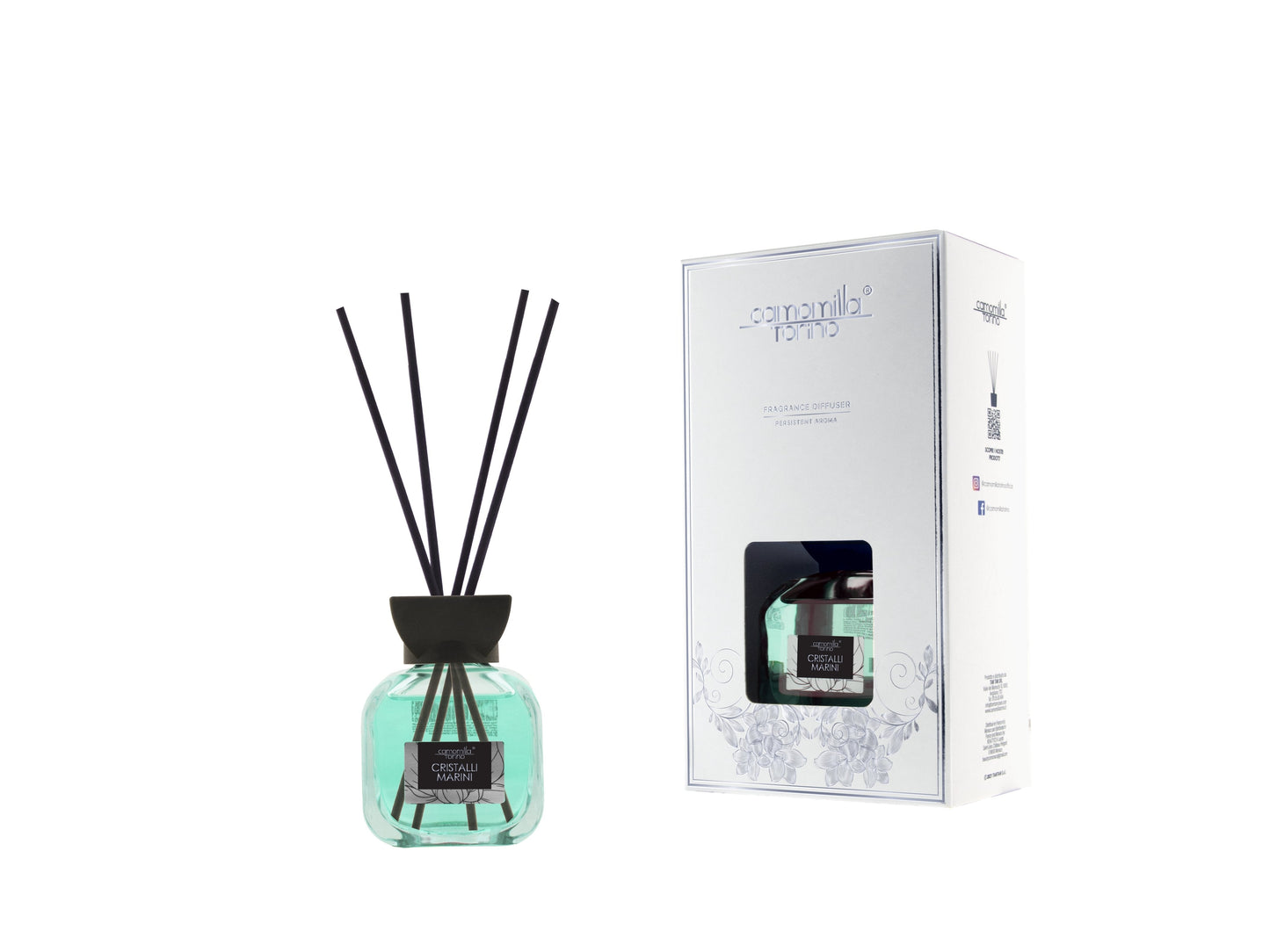 Diffusore a Bastoncini Linea Yvonne 100 ml Marine Camomilla Torino 4 Kōdō.boutique