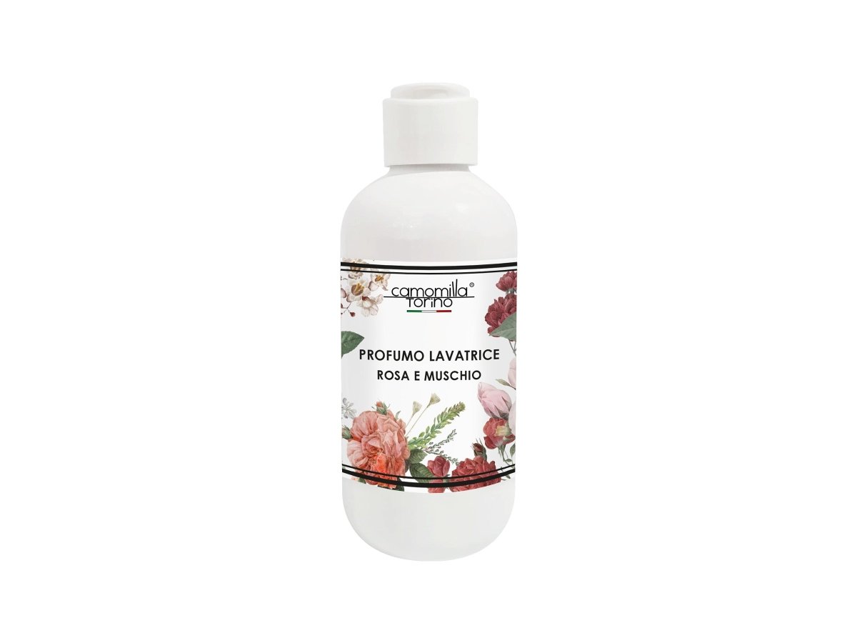 Profumo per Lavatrice "Rosa e Muschio" Camomilla Torino - Kōdō.boutique
