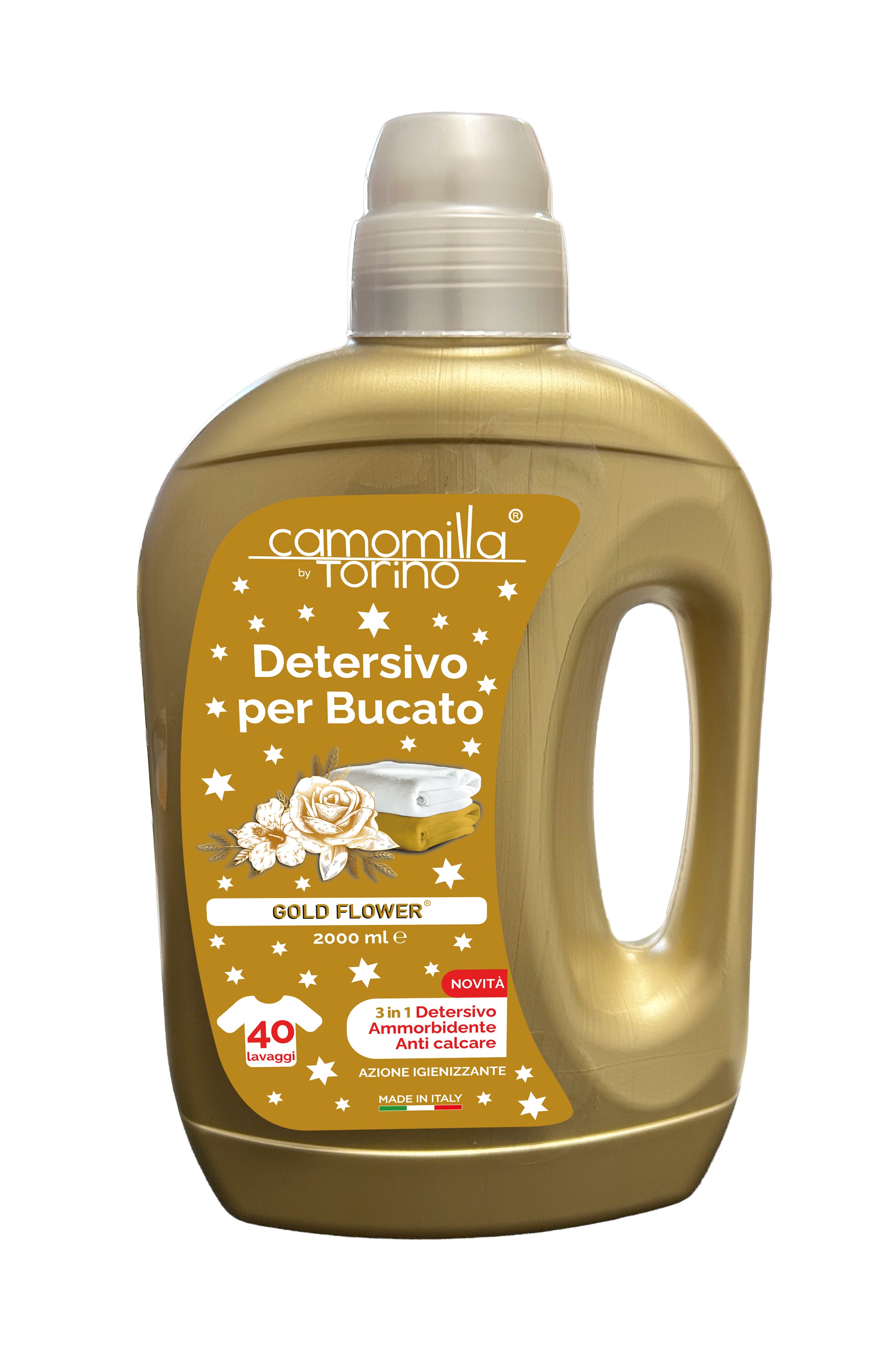 Detersivo lavatrice Gold flower 2000 ml