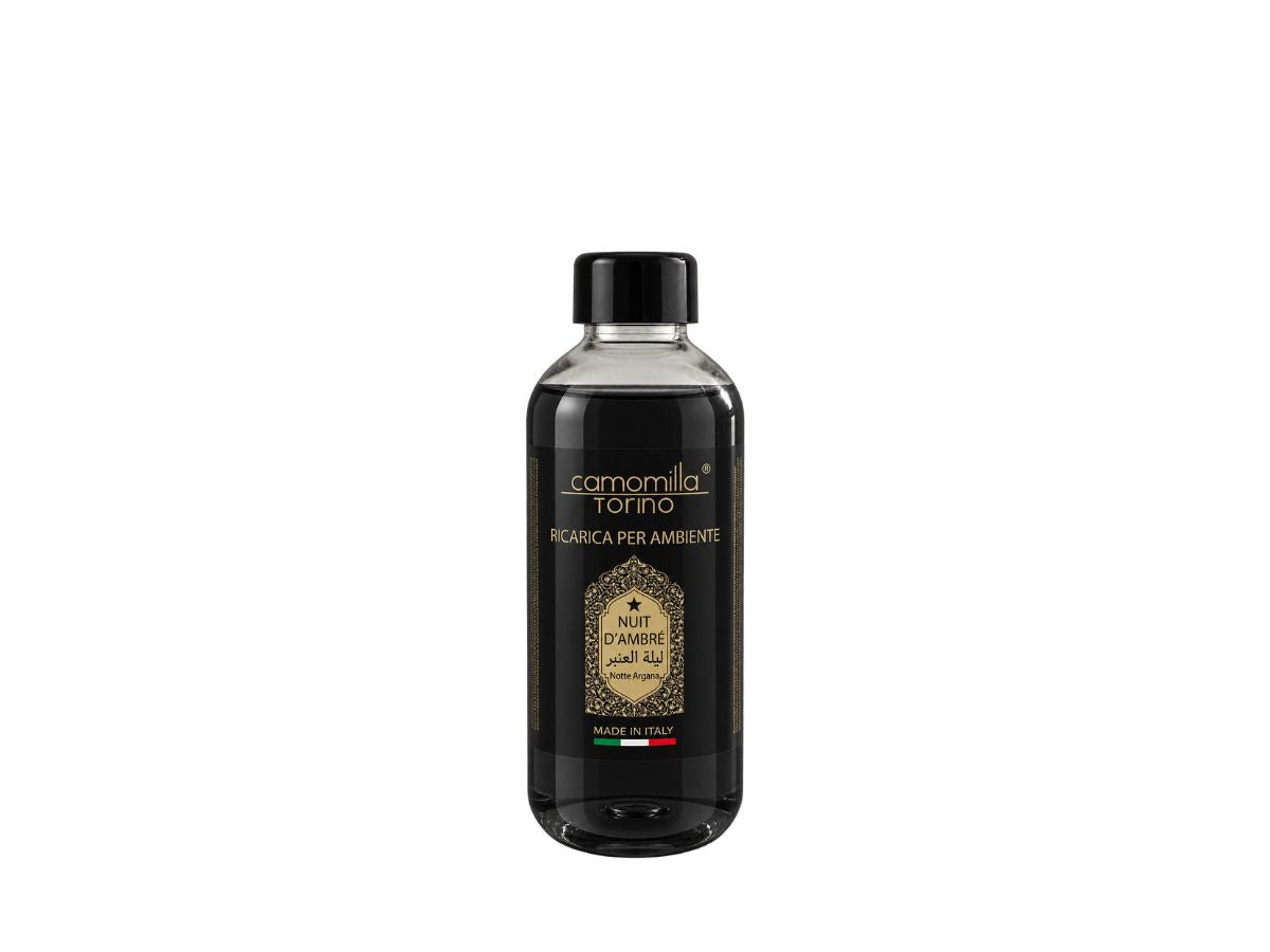 Ricarica diffusore a bastoncini 250ml. Linea Araba - Nuit d’Ambrè
