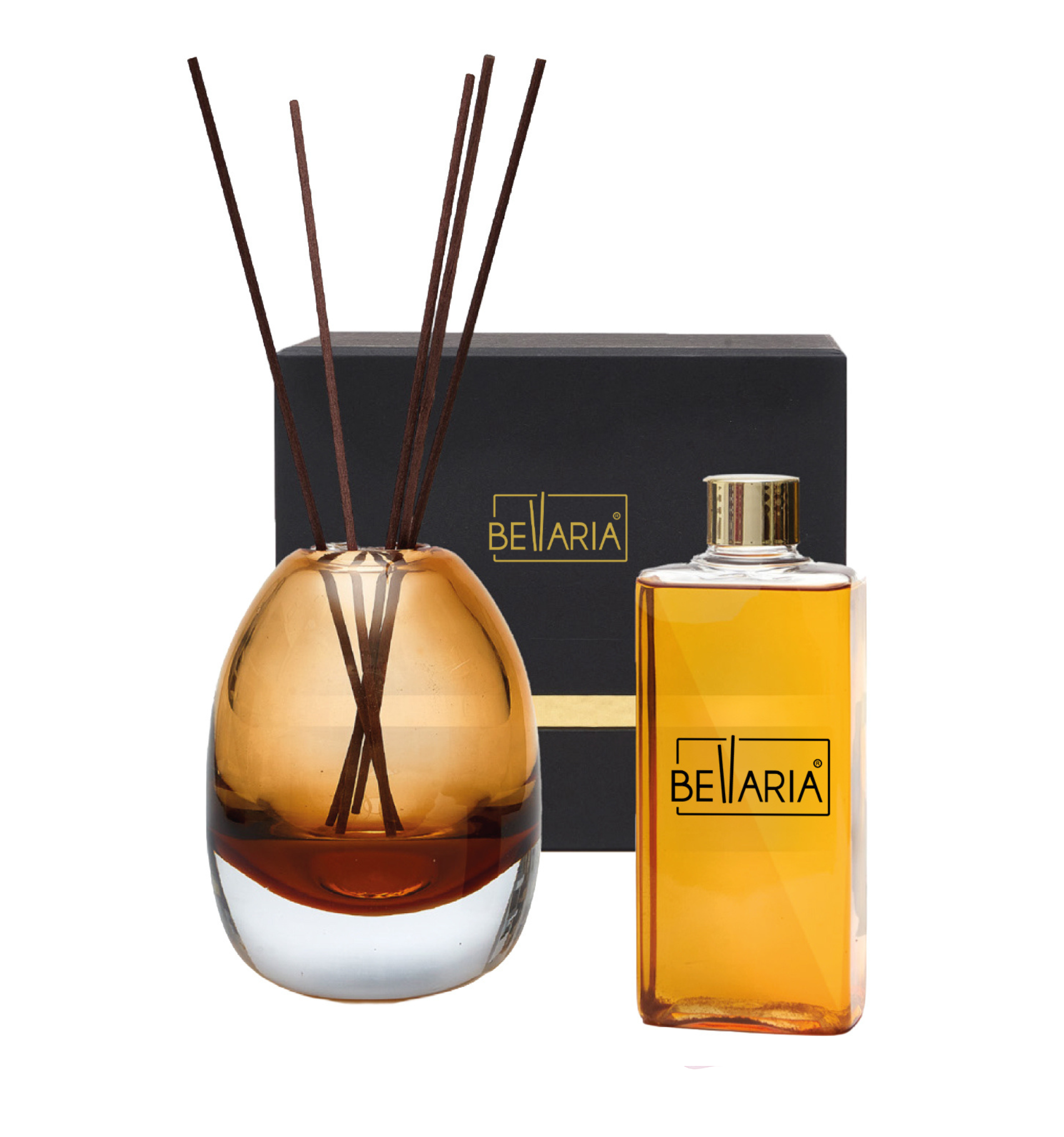 Diffusore per ambienti Vaso Soffiato 250 ML + Ricarica 250 ML - Aria Serena