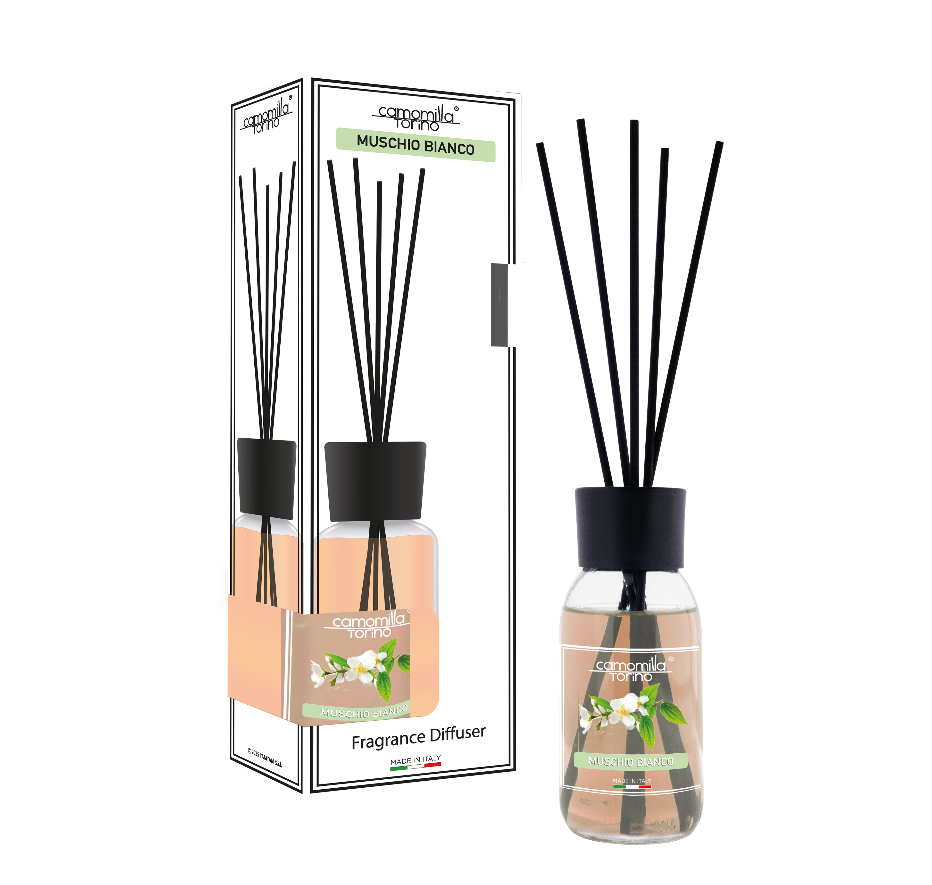 Diffusore per ambienti Linea White Muschio bianco