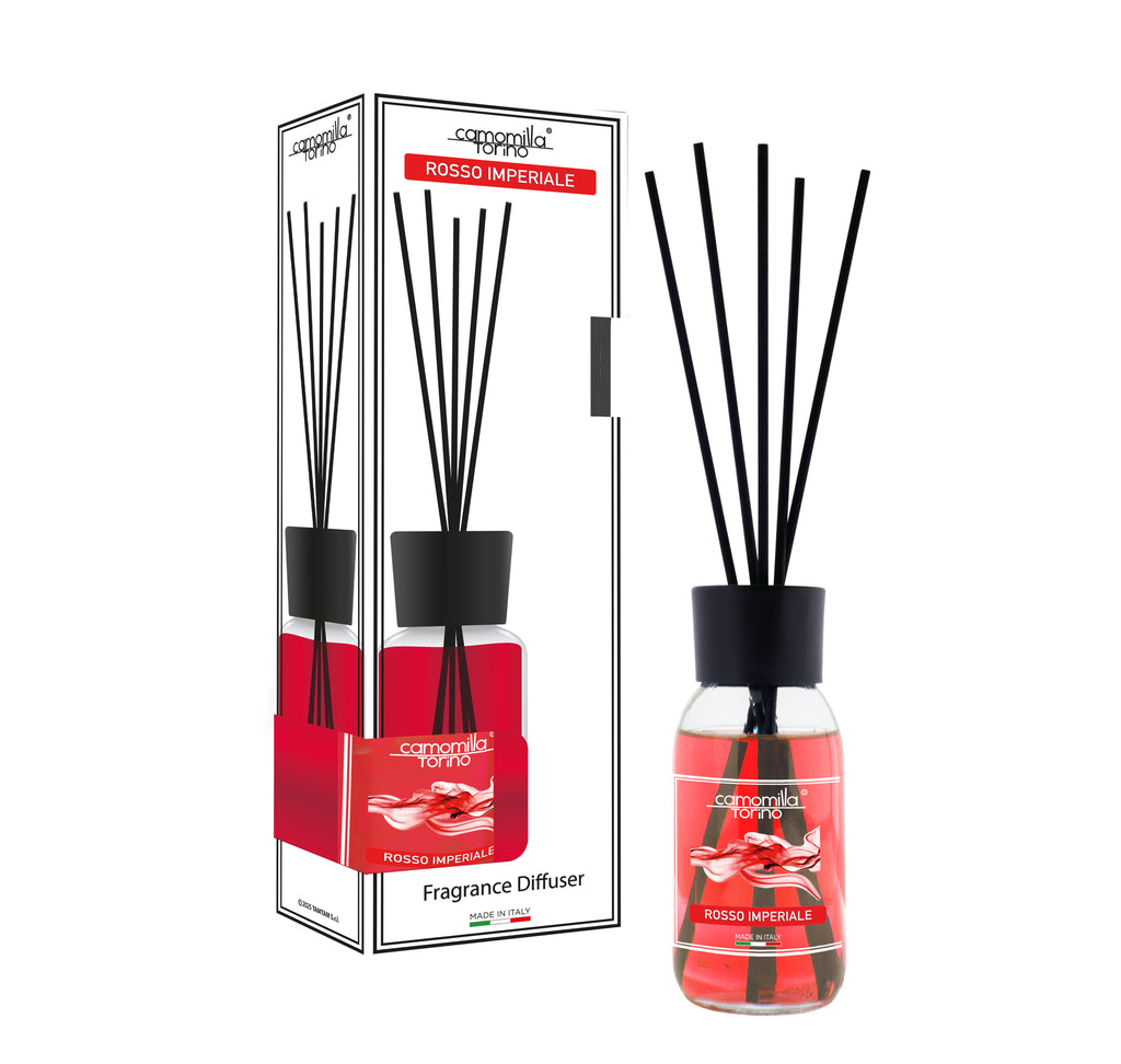 Diffusore per ambienti Linea White Rosso imperiale