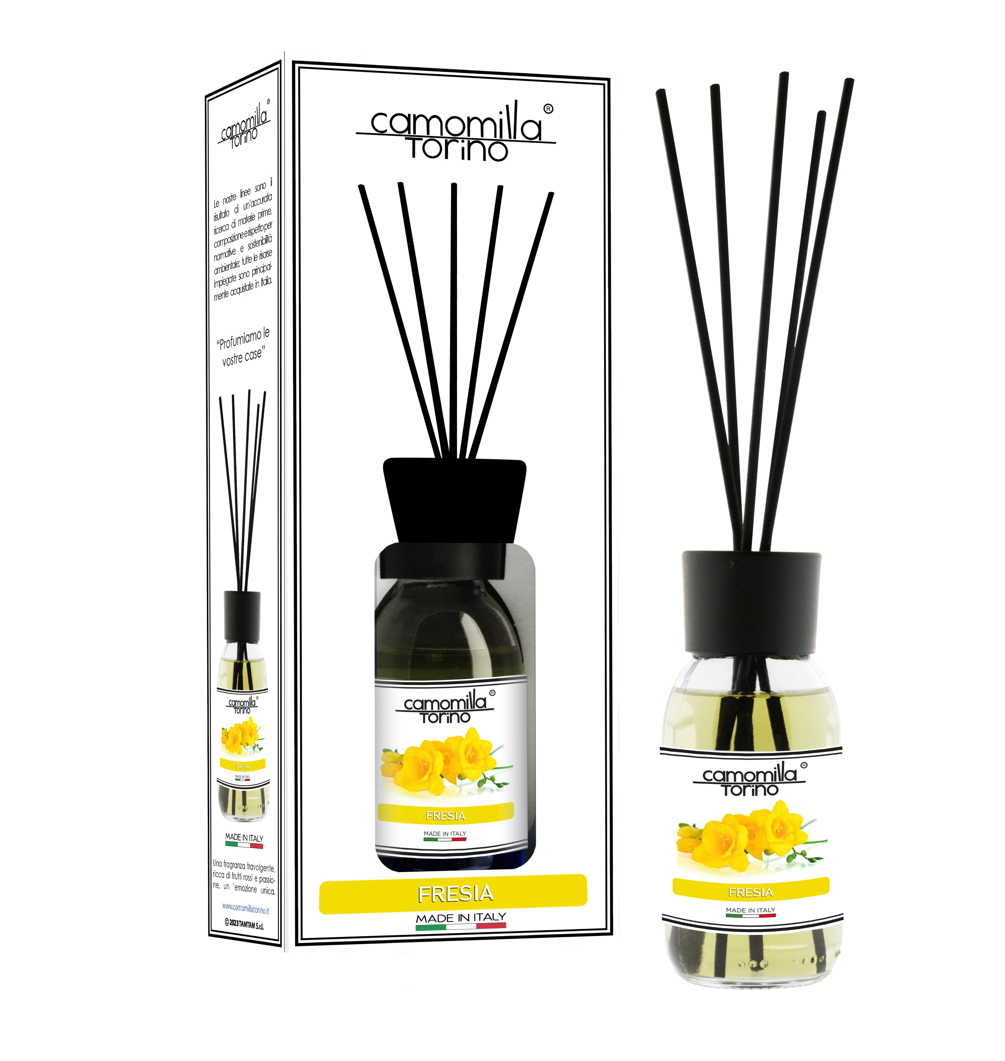 Diffusore per ambienti 125ml. Linea White Fresia