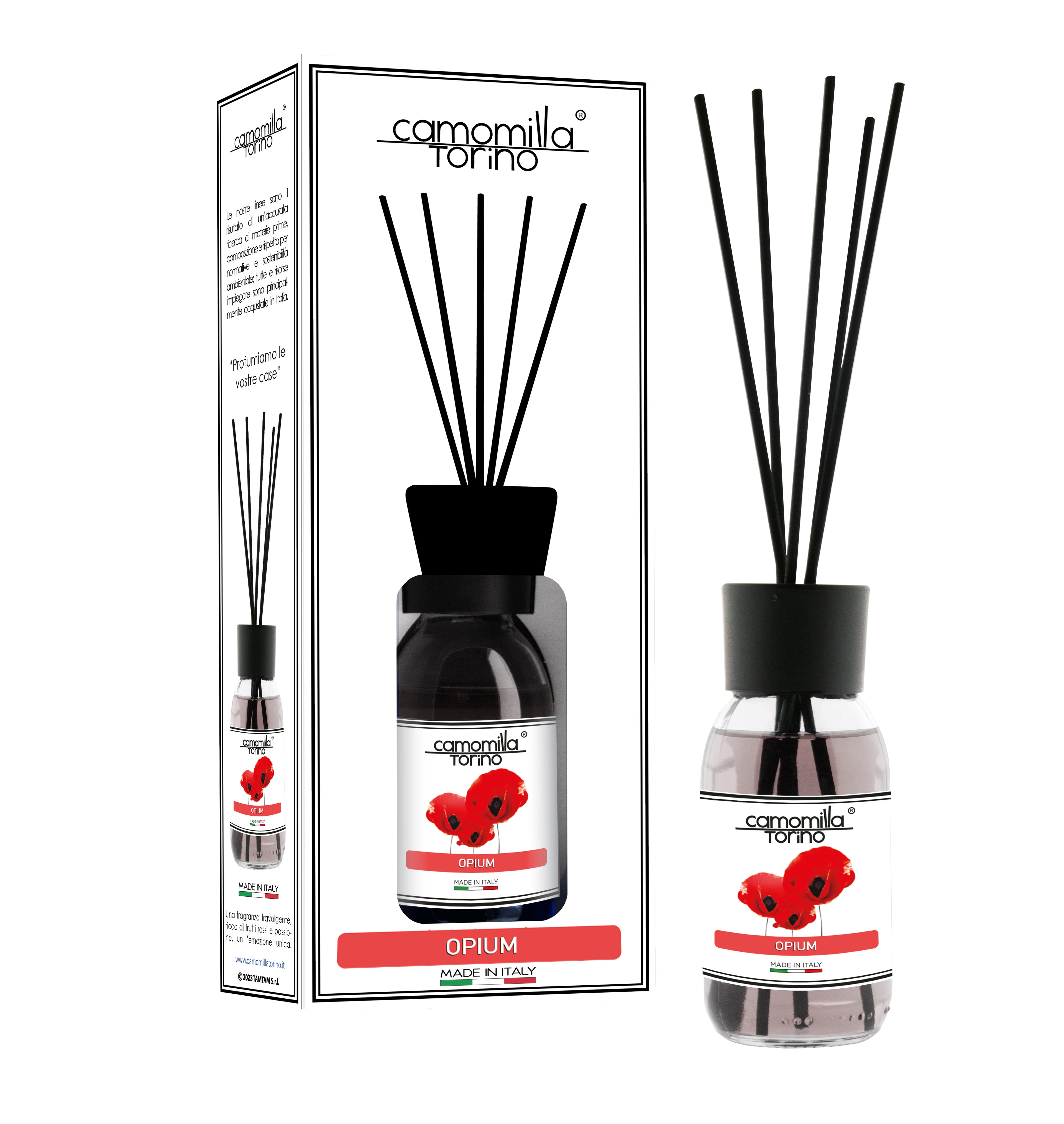 Diffusore per ambienti 125ml. Linea White Opium