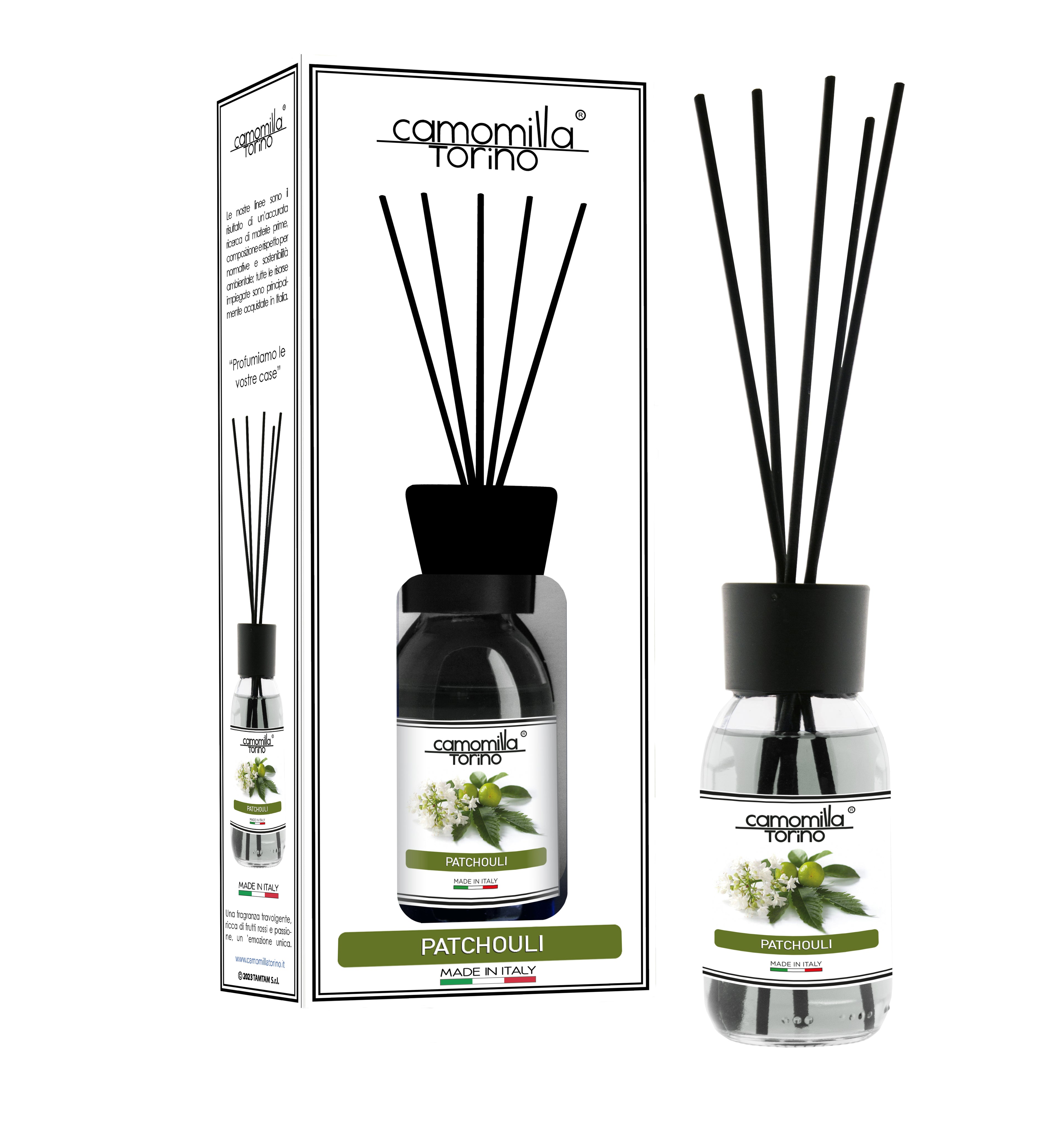 Diffusore per ambienti 125ml. Linea White Patchouli