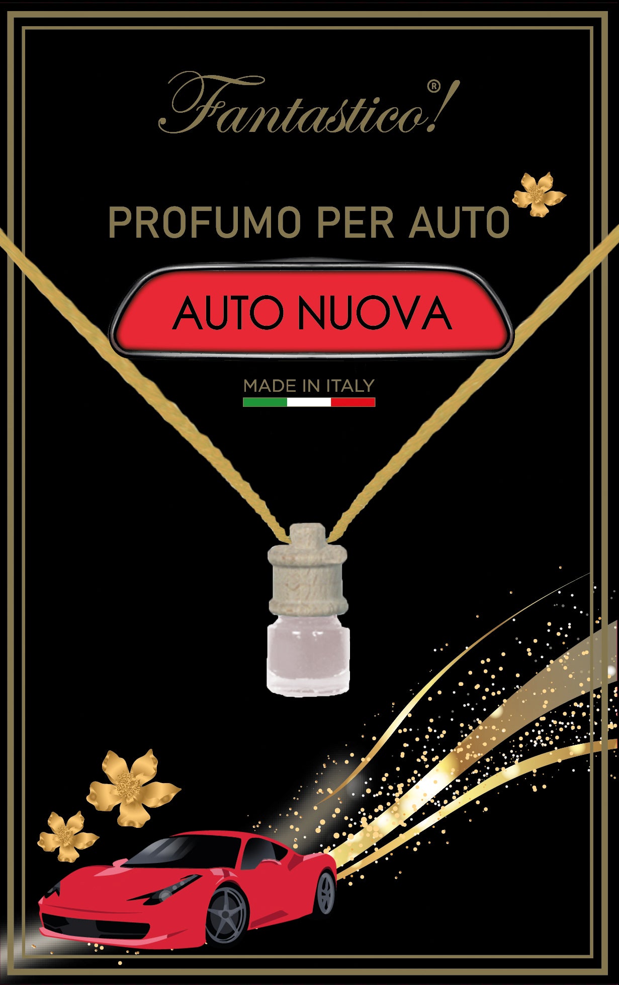Profumo per Auto 5ml. Fantastico-Auto Nuova