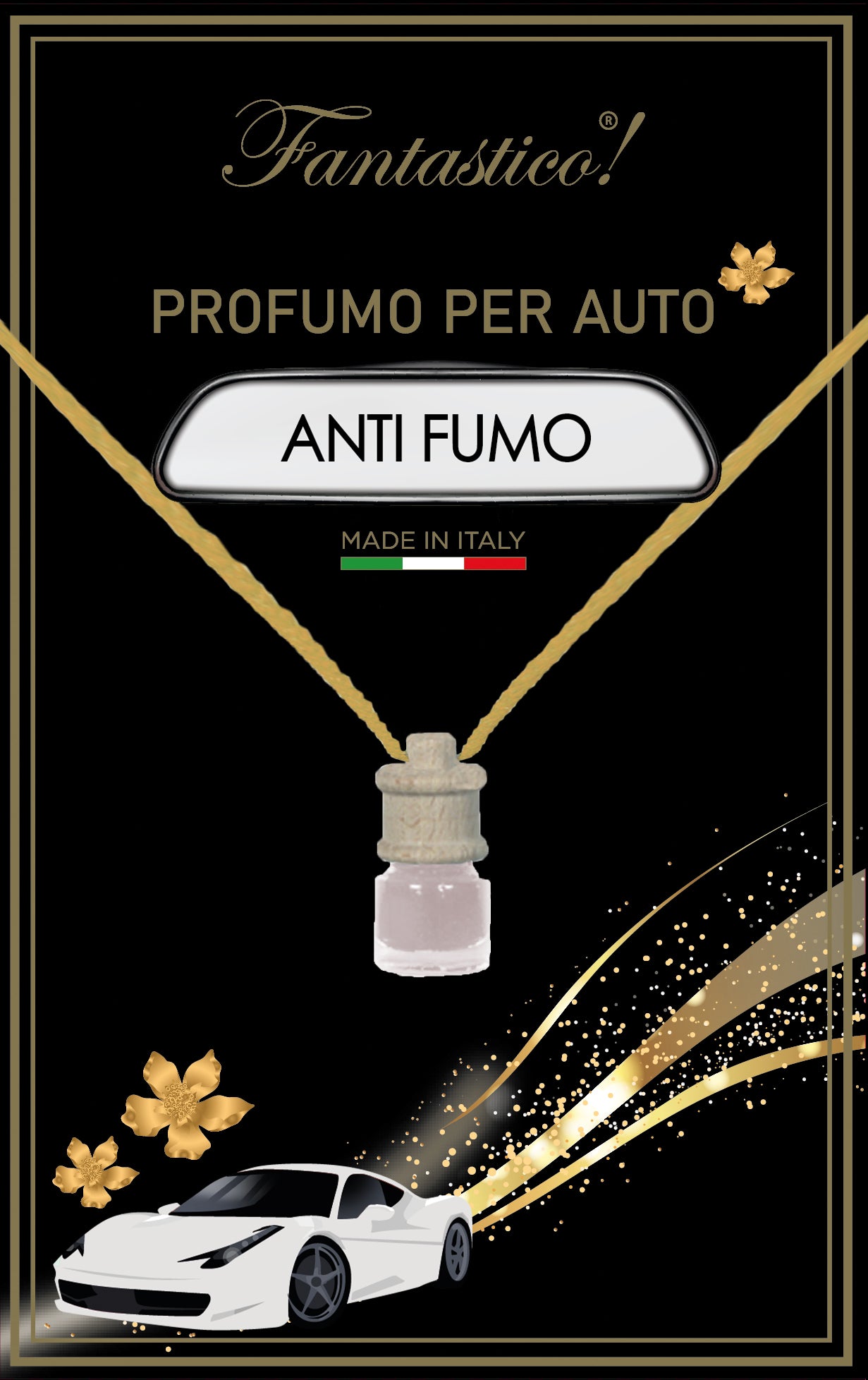Profumo per Auto 5ml. Fantastico-Anti Fumo