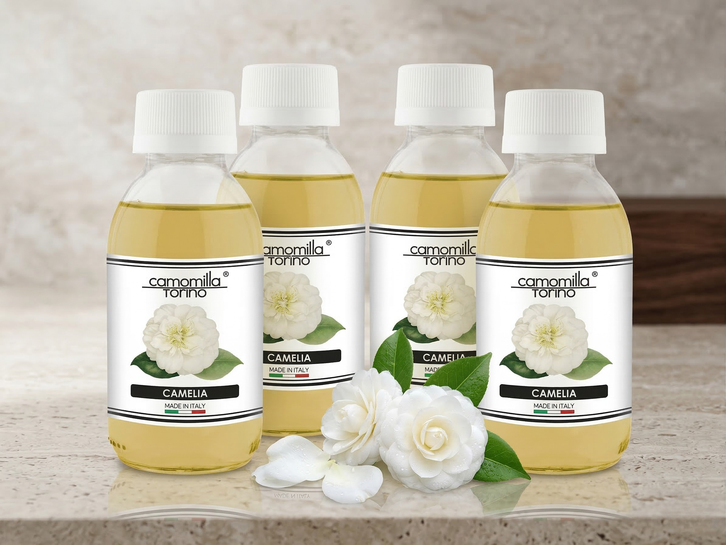 4x Ricarica 250 ml Camelia