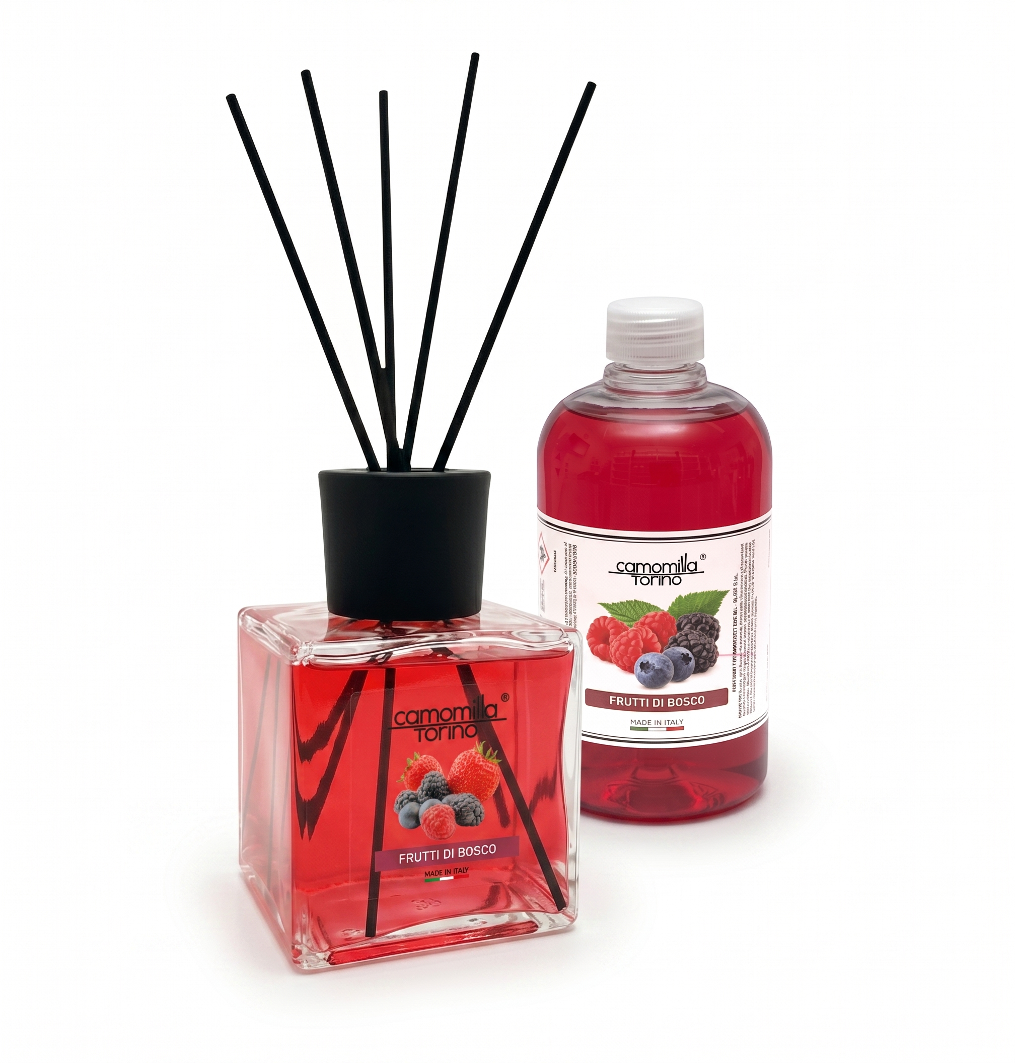 Diffusore Cubo 500ml + Ricarica 500 ml- Frutti di Bosco