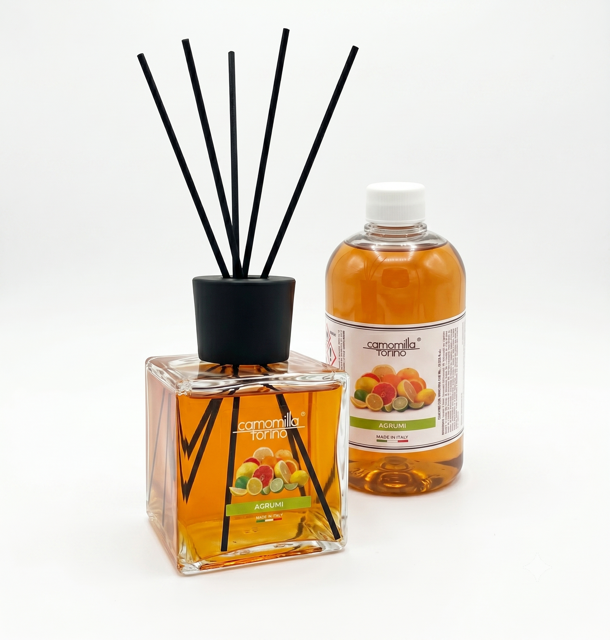 Diffusore Cubo 500ml + Ricarica 500 ml-Agrumi