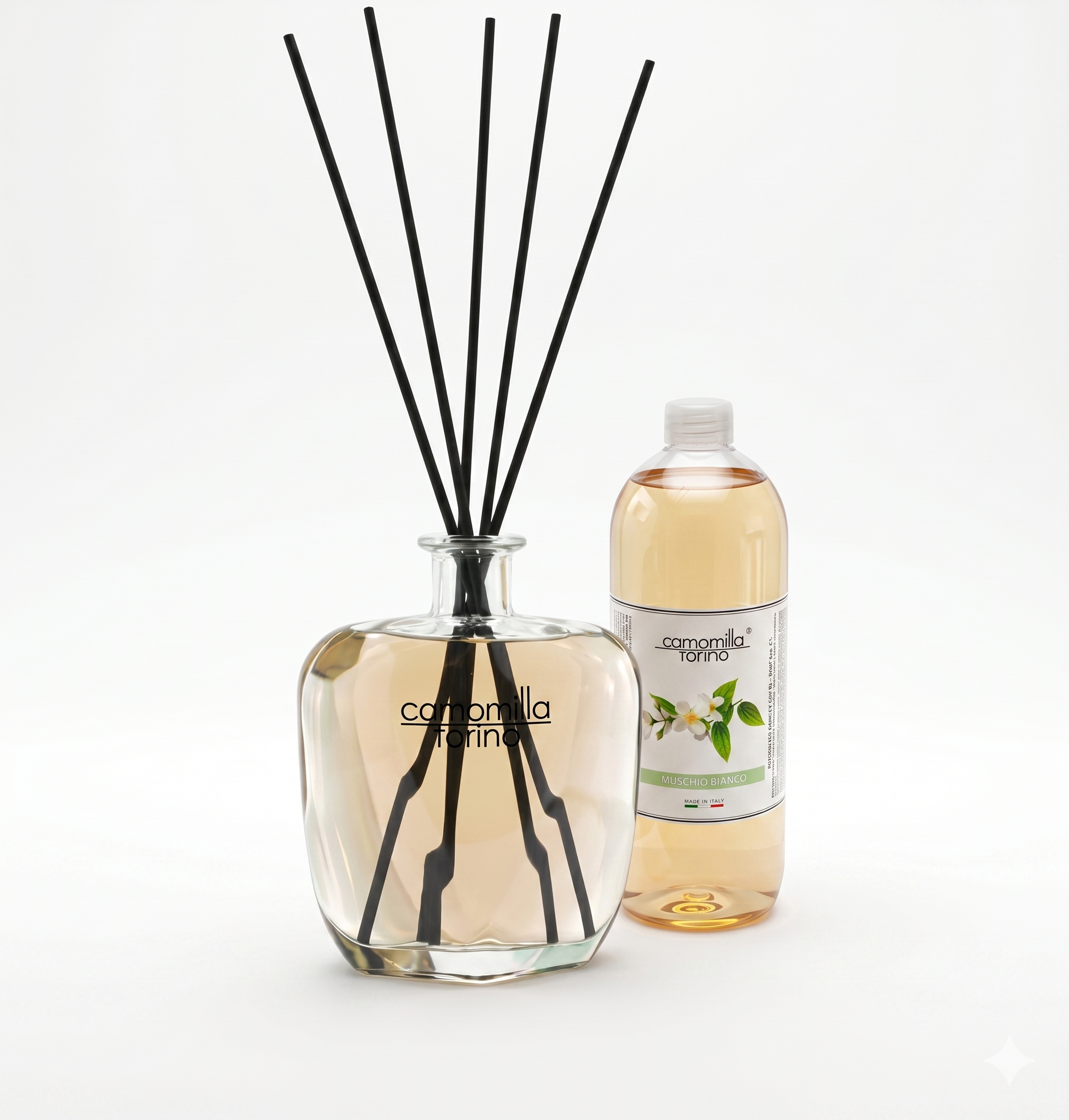 Diffusore Supreme 700 ml+ Ricarica 1000 ml- Muschio Bianco