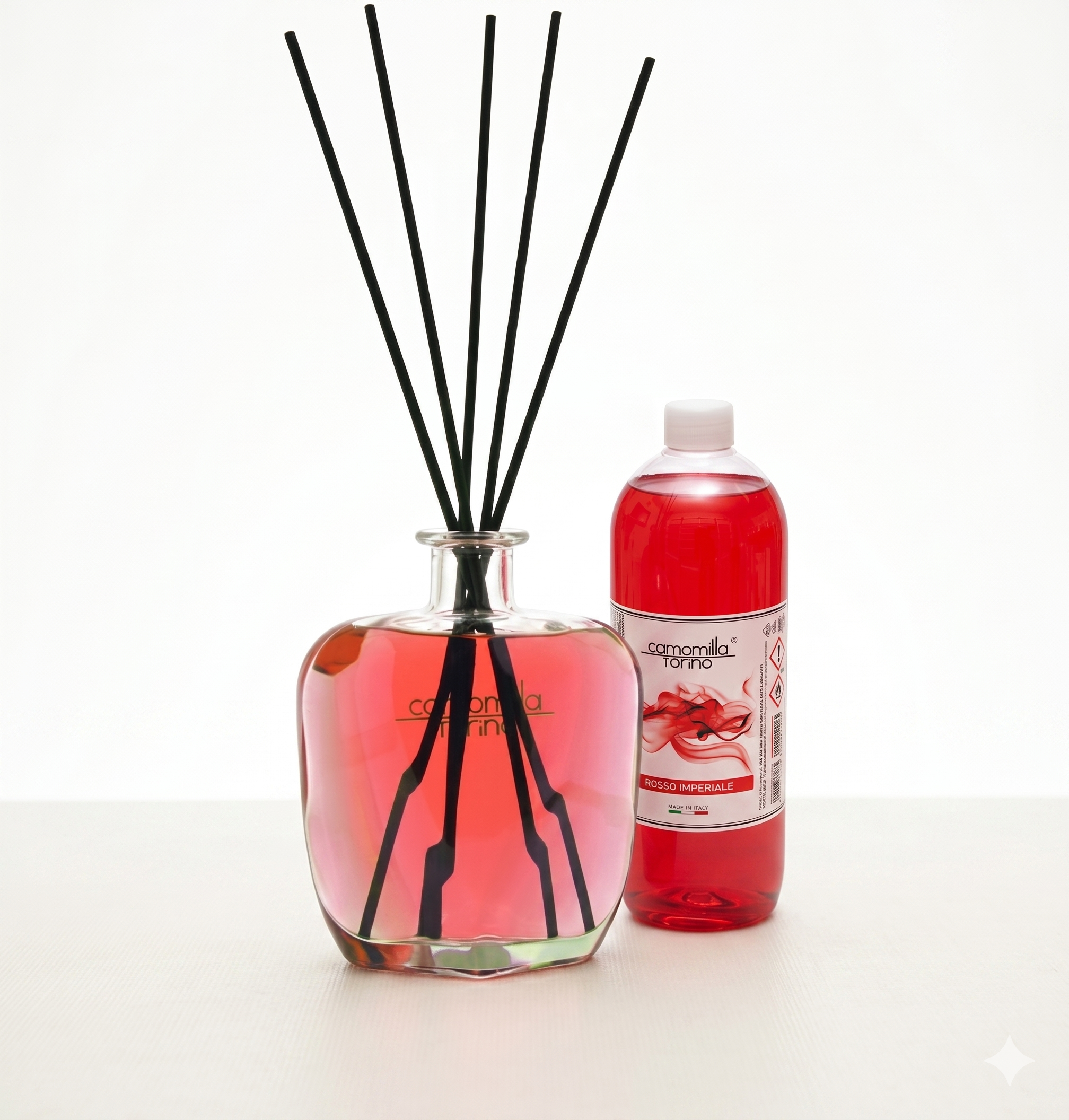 Diffusore Supreme 750 ml+ Ricarica 1000 ml- Rosso Imperiale