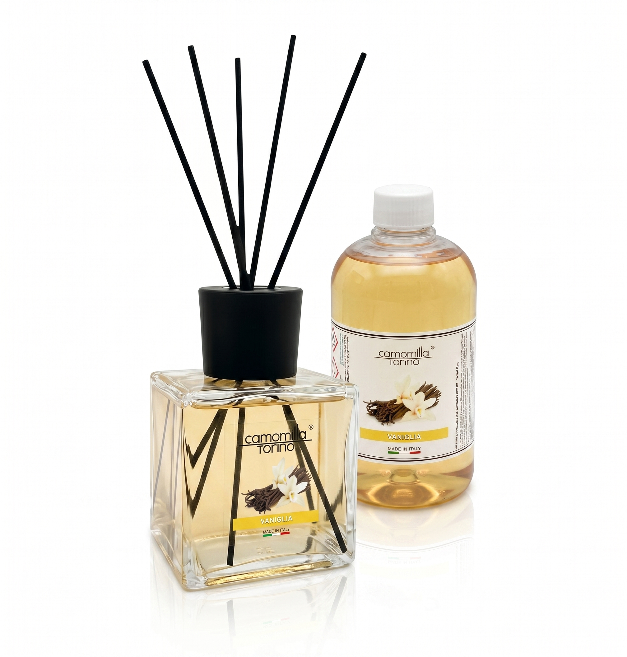 Diffusore Cubo 500ml + Ricarica 500 ml- Vaniglia