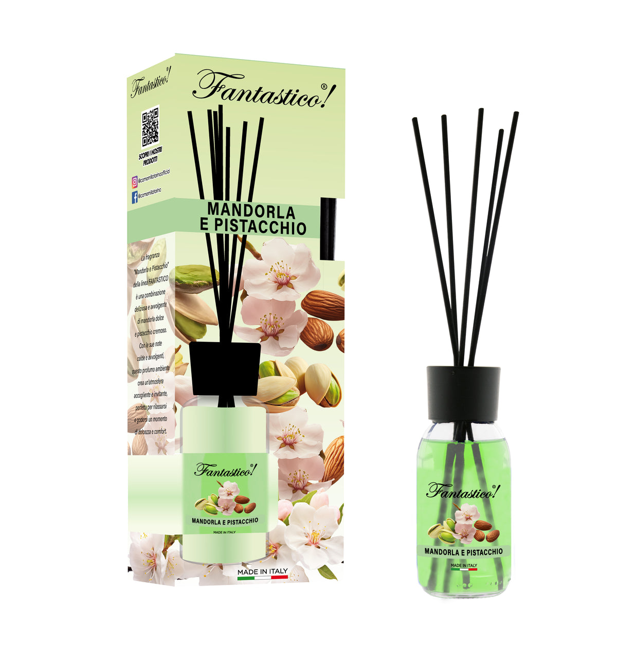Diffusore a bastoncini 700 ml. linea Stone Rosa e Muschio Diffusore a bastoncini 700 ml. linea Stone Rosa e Muschio