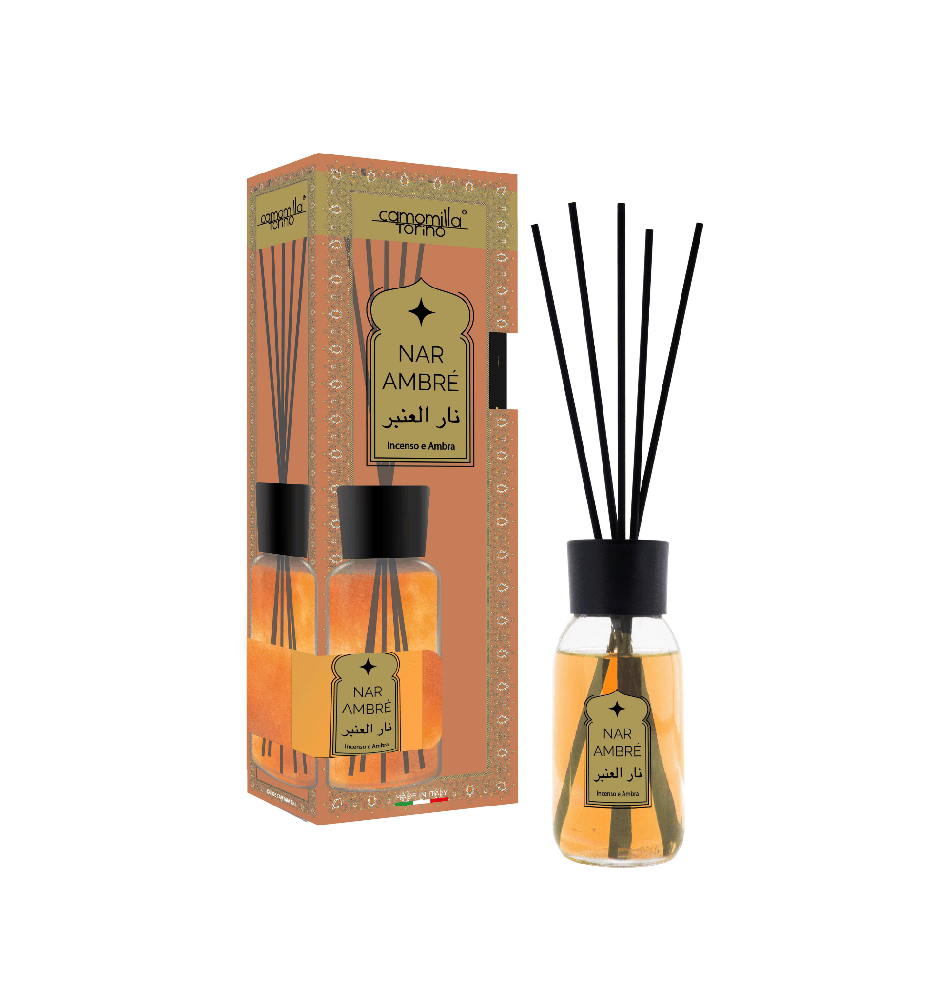 Diffusore per ambienti 125ml. Linea Araba - Nar Ambrè