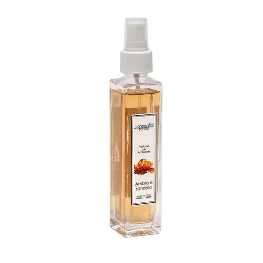 Spray per Ambienti Ambra e Sandalo