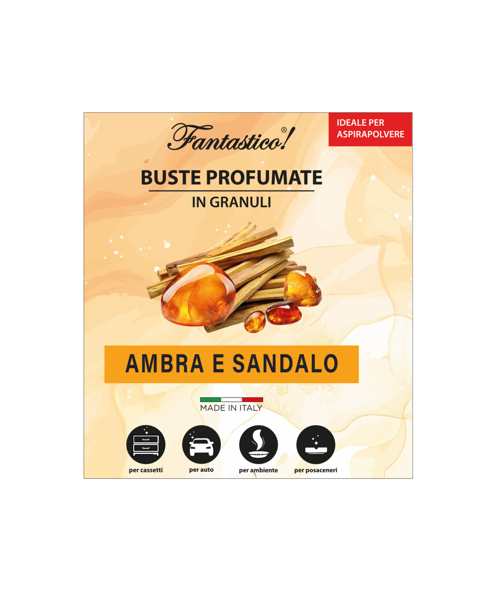 Granuli Profumati - Fantastico! - Ambra e sandalo