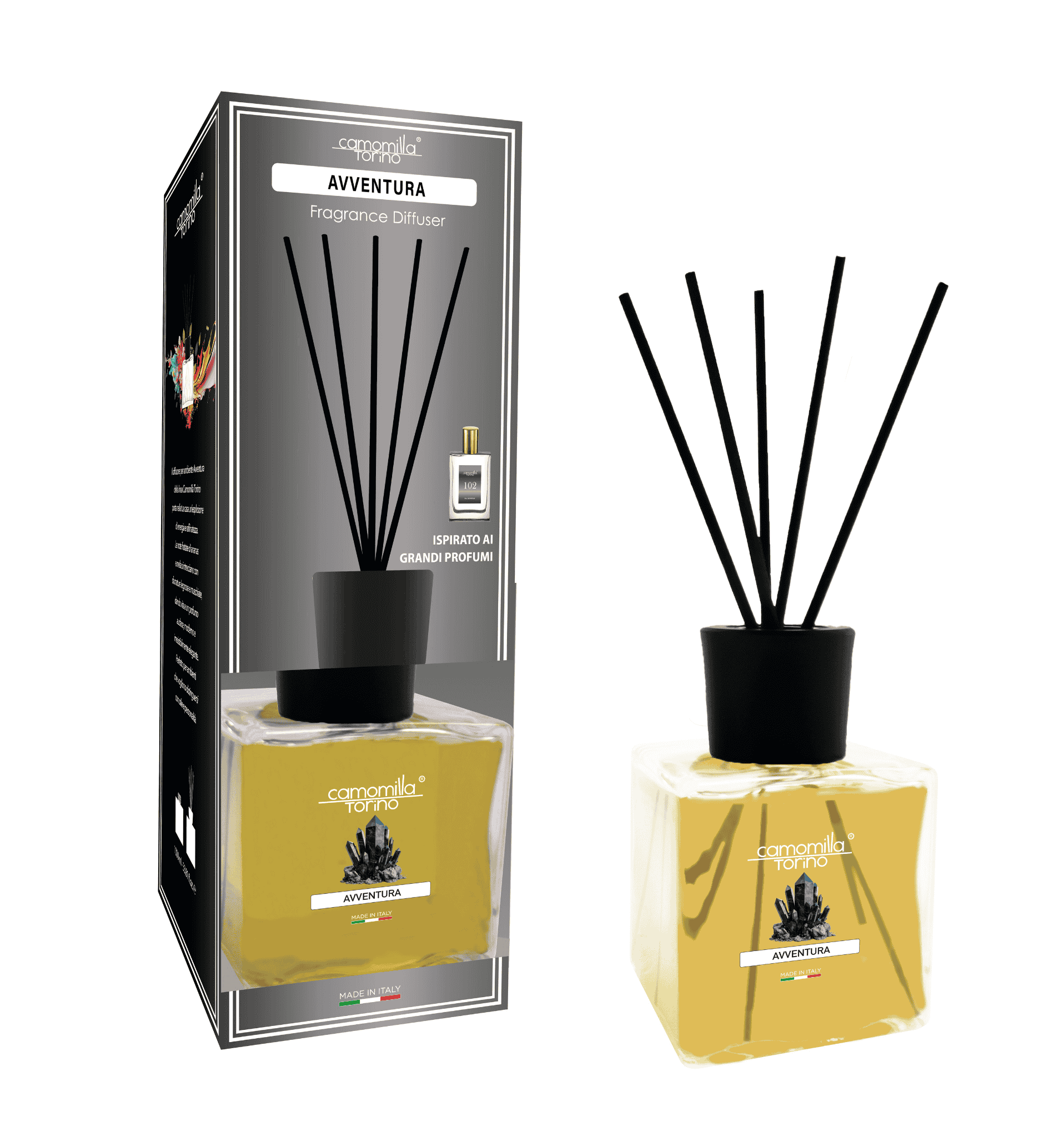 Diffusore per ambienti Cubo 1000ml. - Avventura