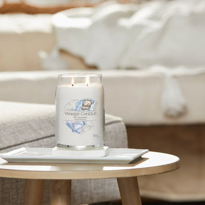 Candela Signature Grande "Soft Blanket" Yankee Candle - Kōdō.boutique