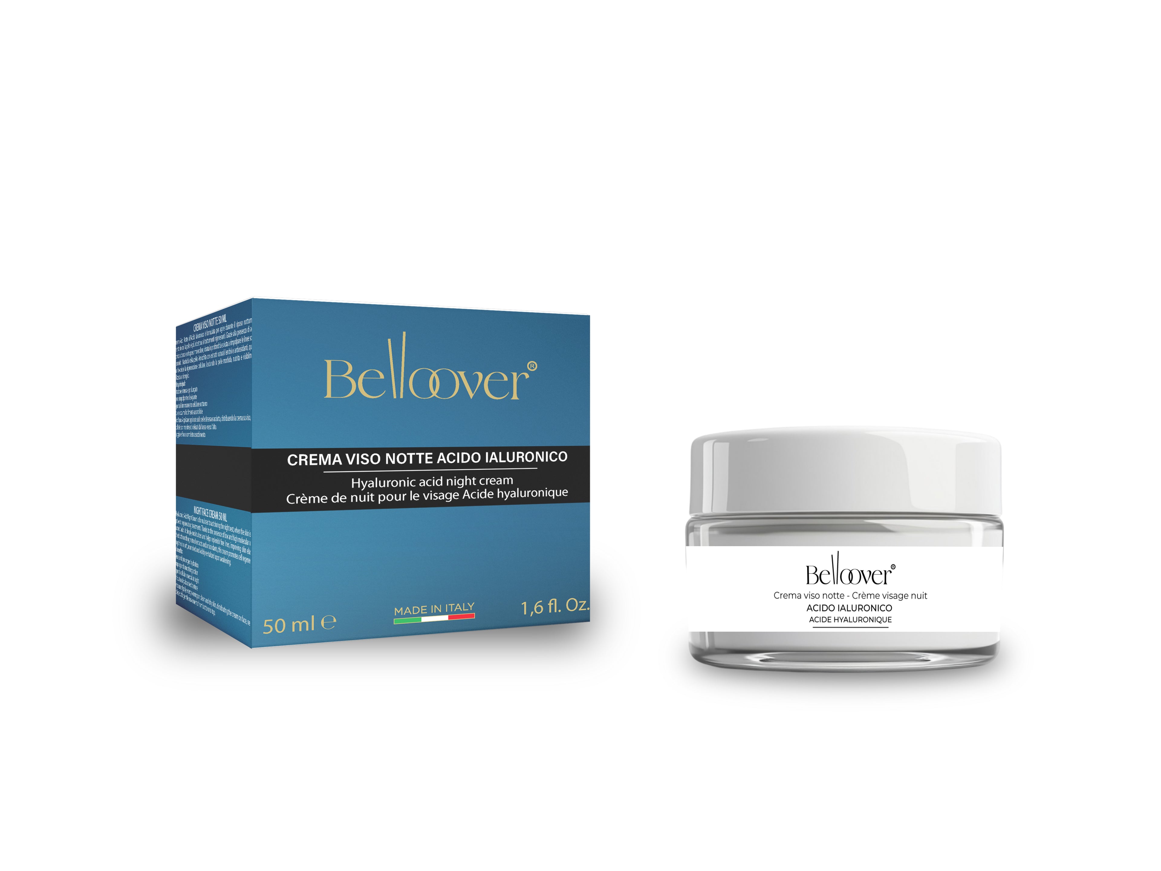 Crema Viso-Notte-Acido ialuronico