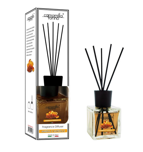 Diffusore a Bastoncini "Linea Cubo" Camomilla Torino