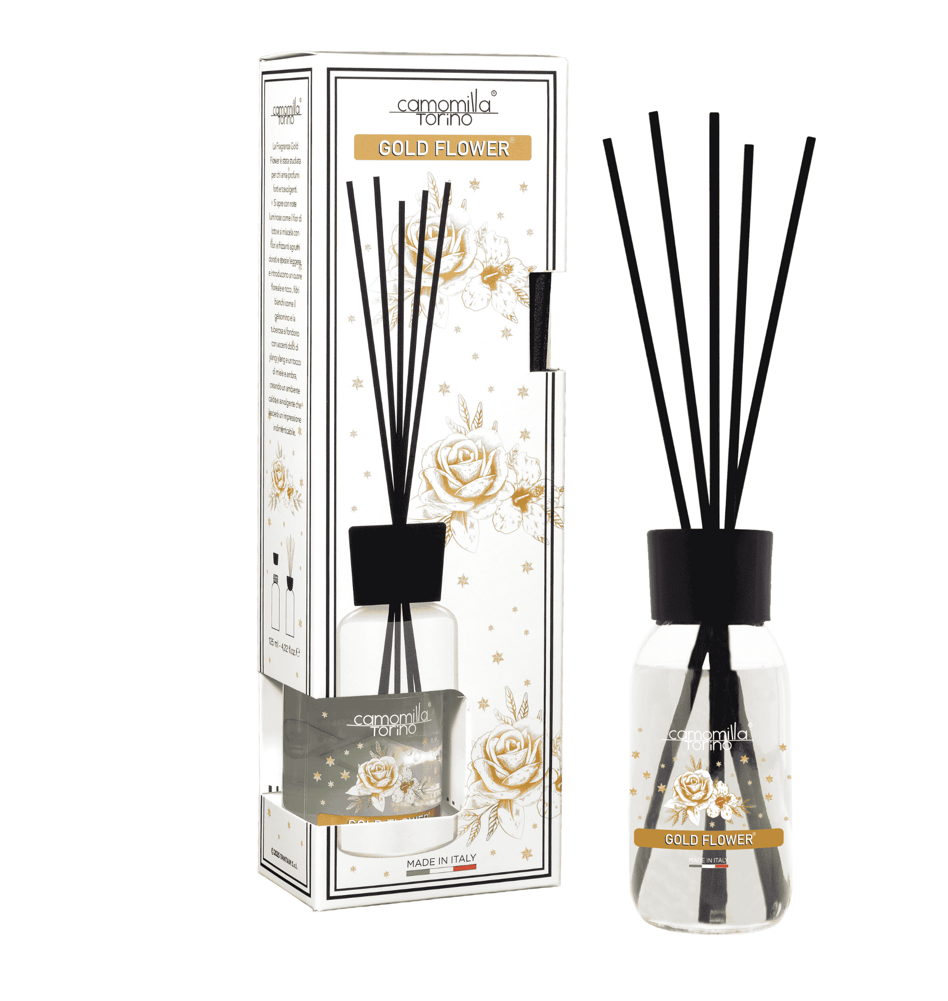 Diffusore per ambienti 125ml. Gold Flower
