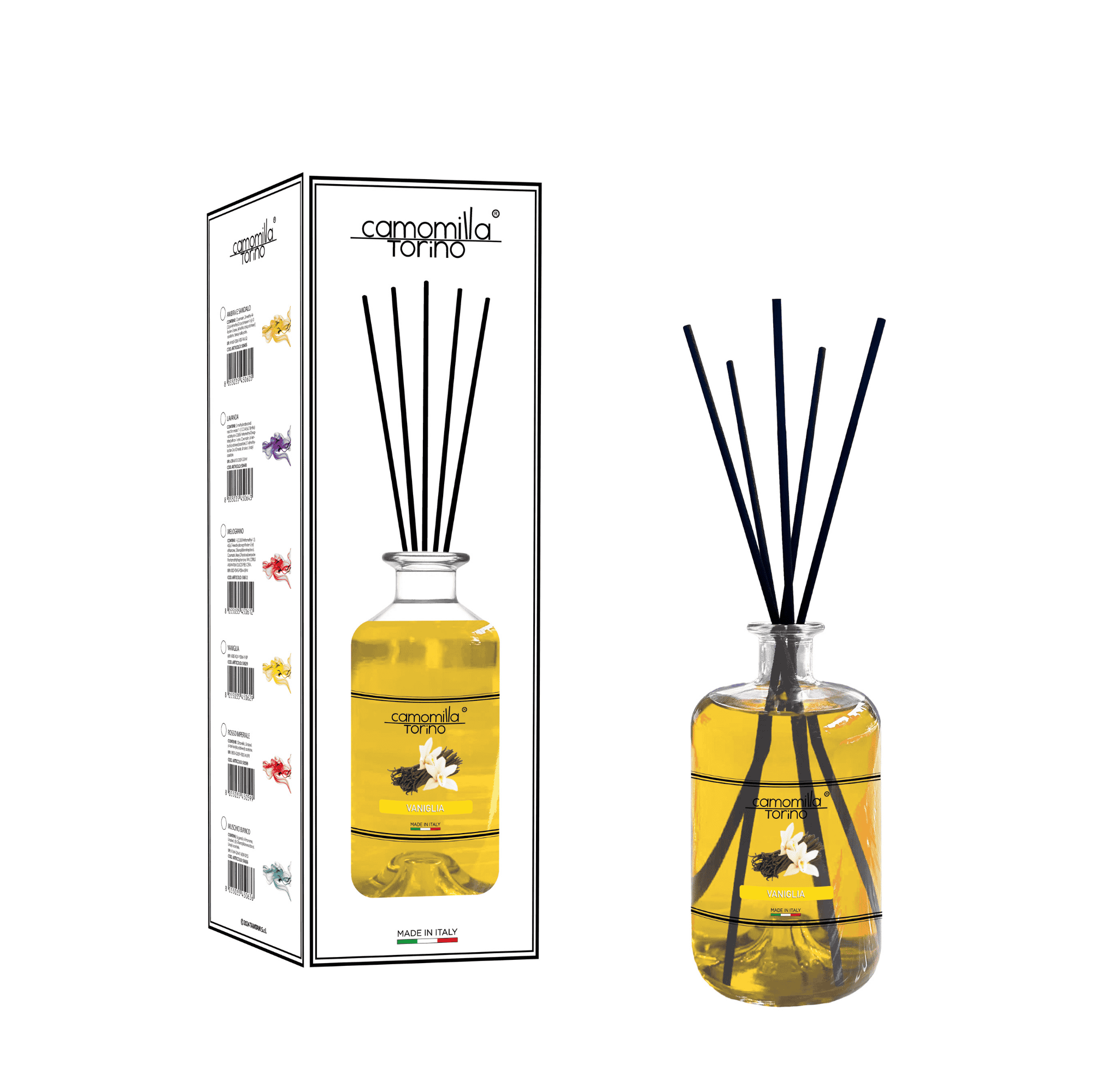 Diffusore a Bastoncini Linea "Herbalist" Vaniglia