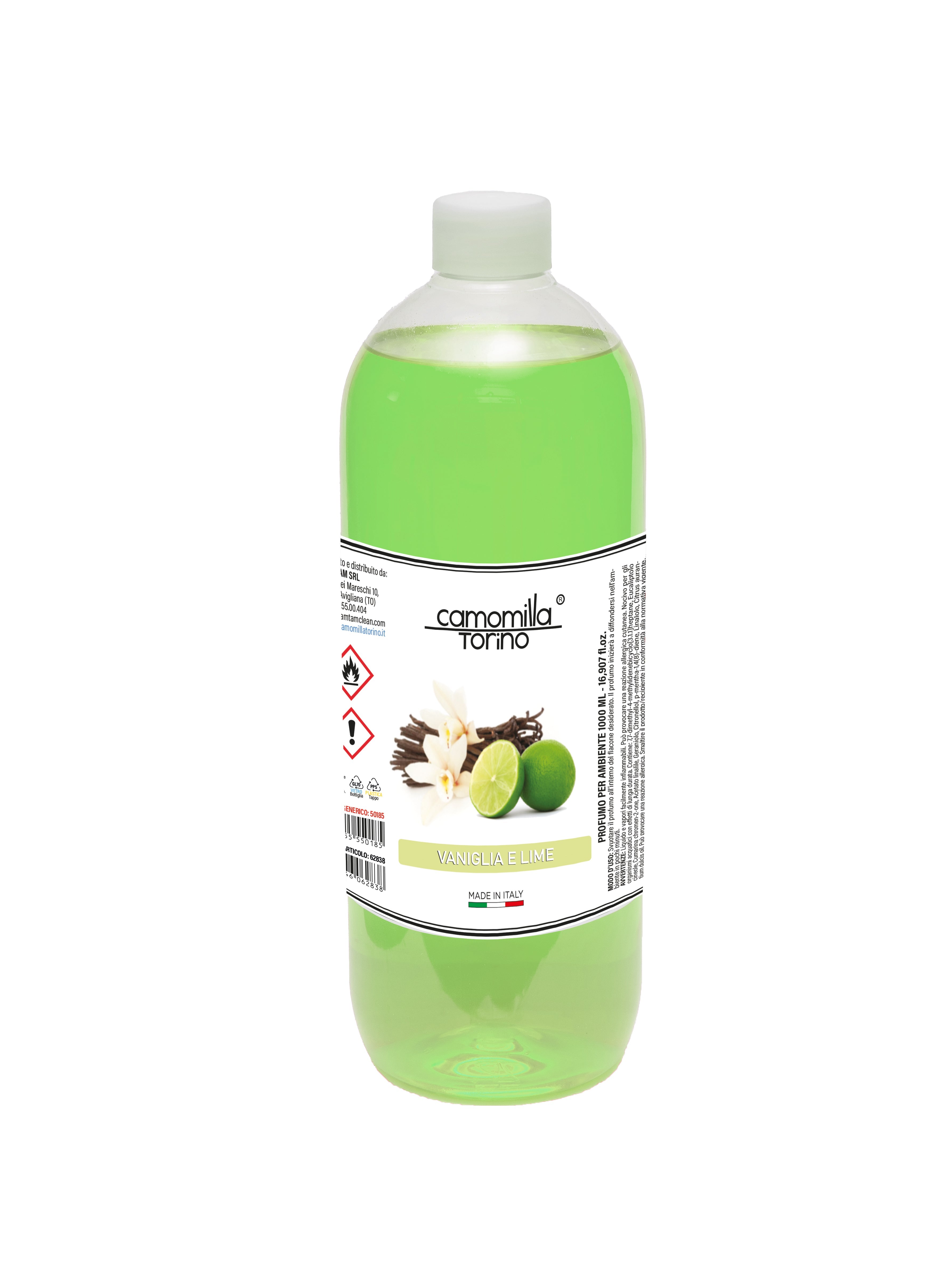 Ricarica per Diffusore a Bastoncini Vaniglia e lime