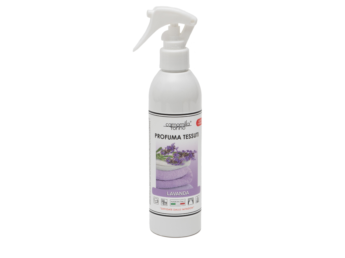Profumo Spray per Tessuti "Lavanda" Camomilla Torino