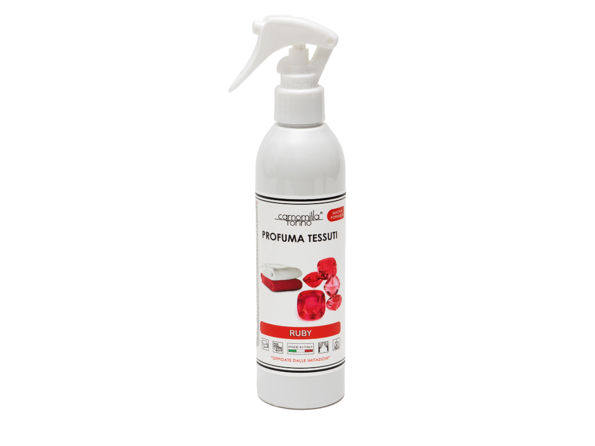 Profumo Spray per Tessuti "Ruby" Camomilla Torino