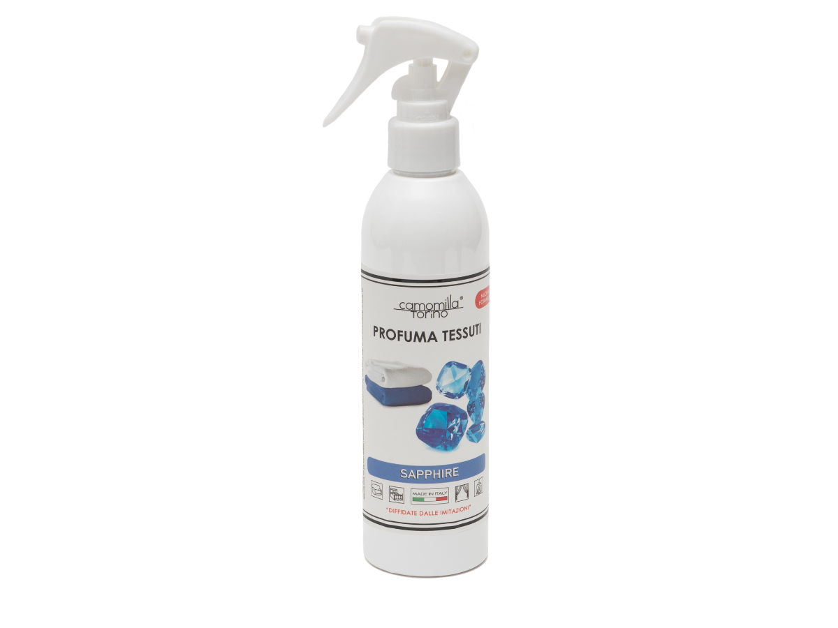 Profumo Spray per Tessuti "Sapphire" Camomilla Torino