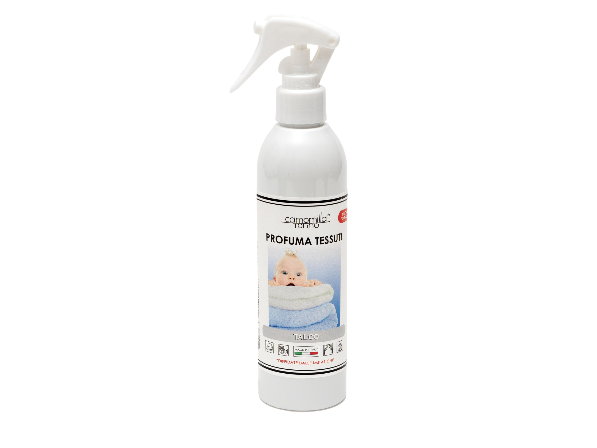 Profumo Spray per Tessuti "Talco" Camomilla Torino